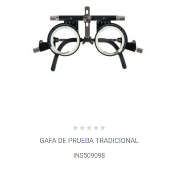 GAFAS PRUEBA INS509098