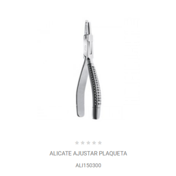 ALICATE AJUSTE PLAQUETAS ALI150300