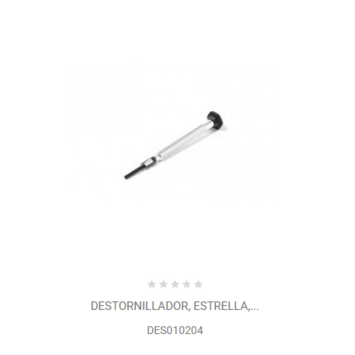 DESTORNILLADOR ESTRELLA 2.5 DES010204