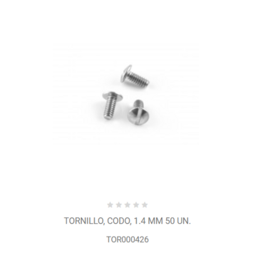TORNILLO CODO 1,4 TOR000426