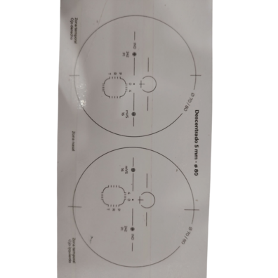 PLANTILLA MARCAJE COMPROBACION DE GAFAS
