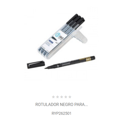 ROTULADORES MARCAJE LENTES