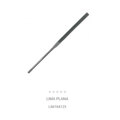 LIMA PLANA LIM184123